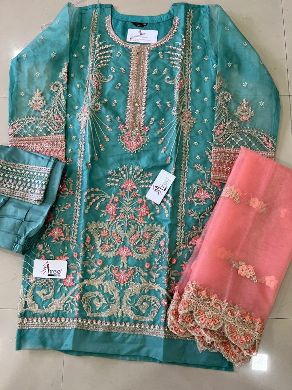 SHREE FABS R 1029 A READYMADE PAKISTANI SUITS