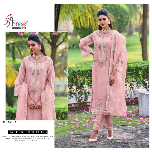 SHREE FABS R 1043 A READYMADE PAKISTANI SUITS