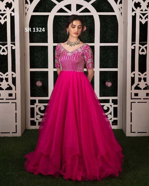 SHREE HARI SR 1324 READYMADE GOWN WHOLESALE