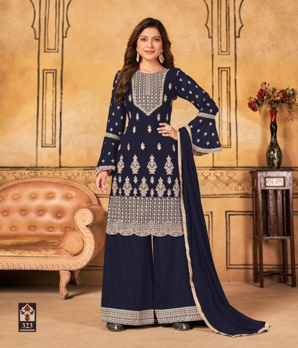 VAANI 323 VOL 32 PAKISTANI SUITS WHOLESALE