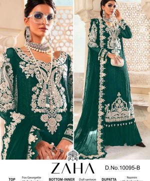 ZAHA 10095 B PAKISTANI SUITS MANUFACTURER