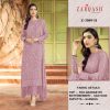 ZARQASH Z 3009 H PAKISTANI SUITS MANUFACTURER