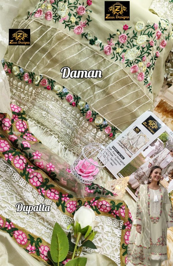 ZEEN DESIGNS ZD 118 PAKISTANI SUITS MANUFACTURER