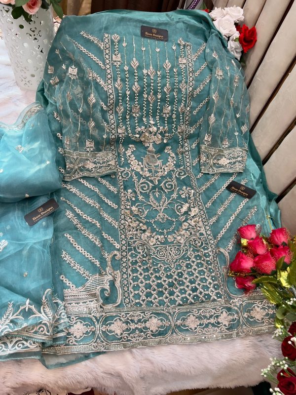 ZIAAZ 7773 101 A ALIZA VOL 3 PAKISTAN SUITS