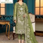 ZIAAZ 7773 101 C ALIZA VOL 3 PAKISTAN SUITS