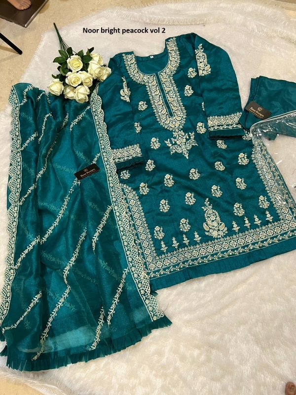 ZIAAZ NOOR BRIGHT PEACOCK VOL 2 PAKISTANI SUITS