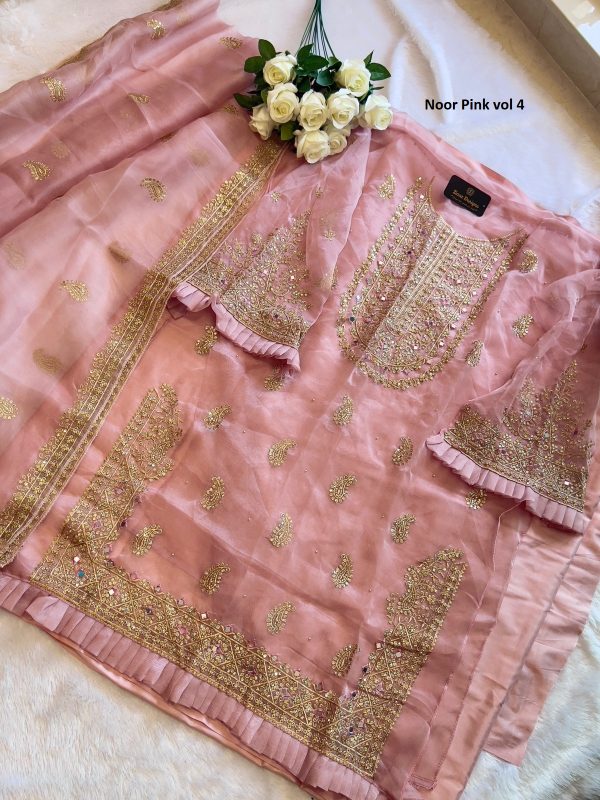 ZIAAZ NOOR PINK VOL 4 PAKISTANI SUITS IN INDIA