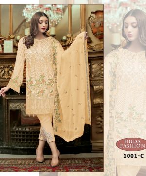 HUDA FASHION 1001 C PAKISTANI SUITS