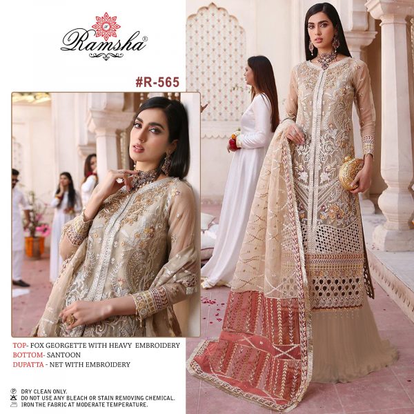 RAMSHA 565 GEORGETTE SALWAR KAMEEZ WHOLESALER