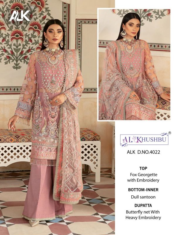 AL KHUSHBU 4022 PAKISTANI SUITS IN INDIA