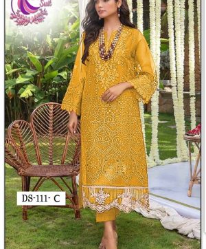 DINSAA DS 111 C PAKISTANI SUITS MANUFACTURER