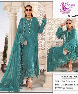 DINSAA SUIT 174 A PAKISTANI SUITS INDIA