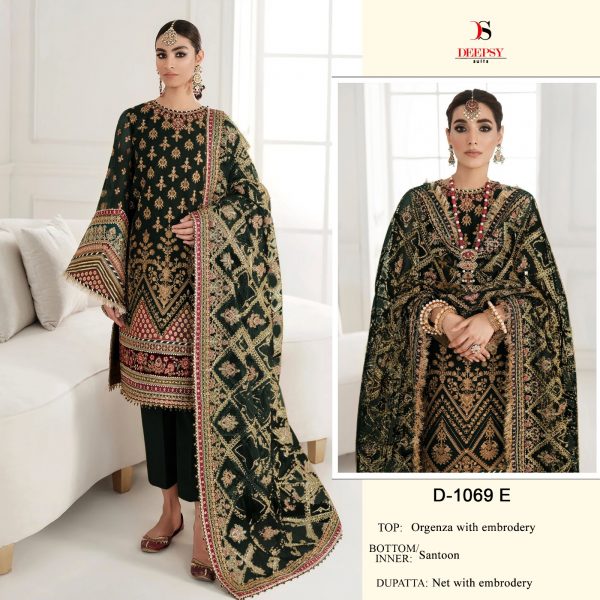 DEEPSY SUITS 1069 E PAKISTANI SUITS MANUFACTURER