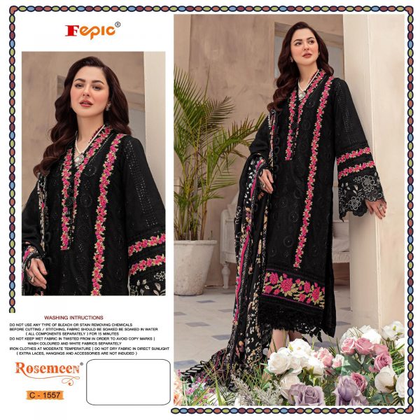 FEPIC 1557 ROSEMEEN PAKISTANI SUITS ONLINE