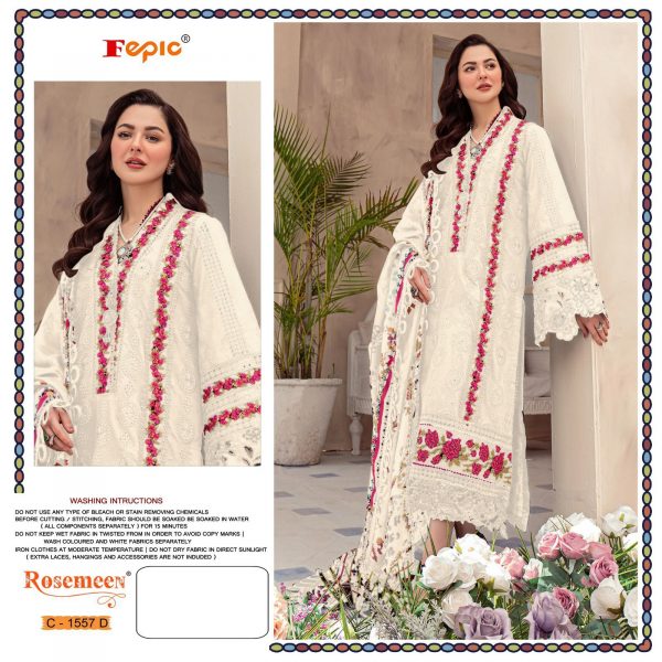 FEPIC 1557 D ROSEMEEN PAKISTANI SUITS ONLINE