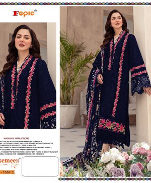 FEPIC 1557 C ROSEMEEN PAKISTANI SUITS ONLINE