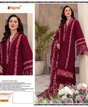 FEPIC 1557 B ROSEMEEN PAKISTANI SUITS ONLINE