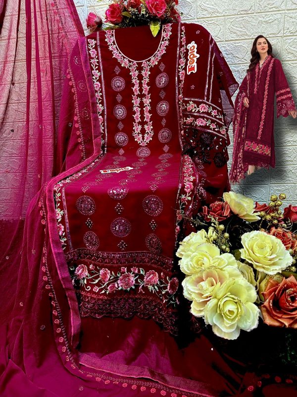 FEPIC 1557 B ROSEMEEN PAKISTANI SUITS ONLINE