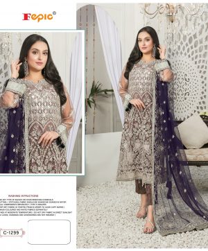 FEPIC C 1299 ROSEMEEN PAKISTANI SUITS IN INDIA