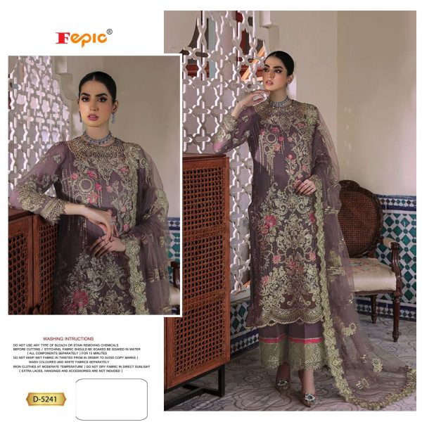 FEPIC C 5241 ROSEMEEN PAKISTANI SUITS IN INDIA