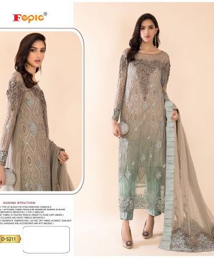 FEPIC D 5211 ROSEMEEN PAKISTANI SUITS IN INDIA