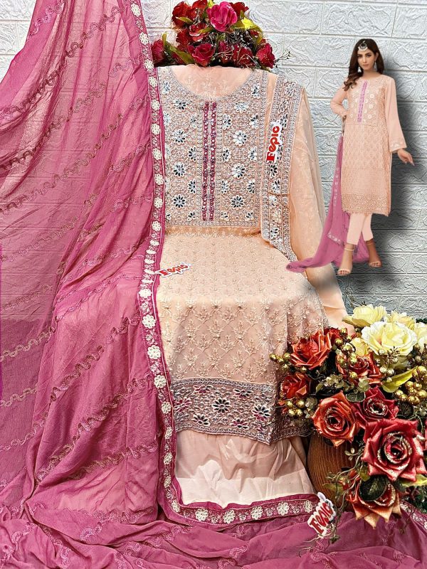 FEPIC D 5227 B ROSEMEEN PAKISTANI SUITS IN INDIA