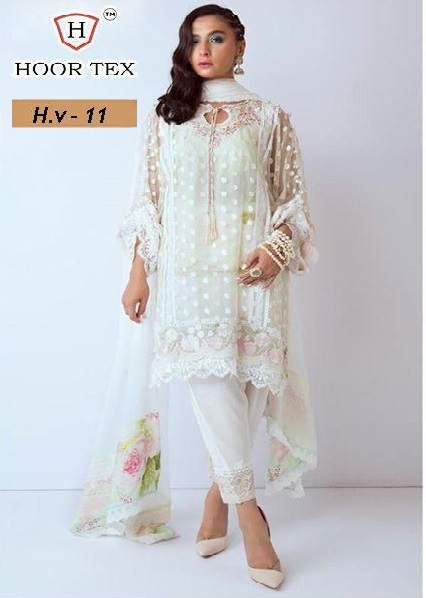 HOOR TEX H VINTAGE 11 PAKISTANI SUITS IN INDIA