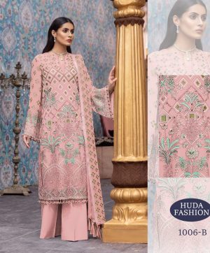 HUDA FASHION 1006 B PAKISTANI SUITS WHOLESALER