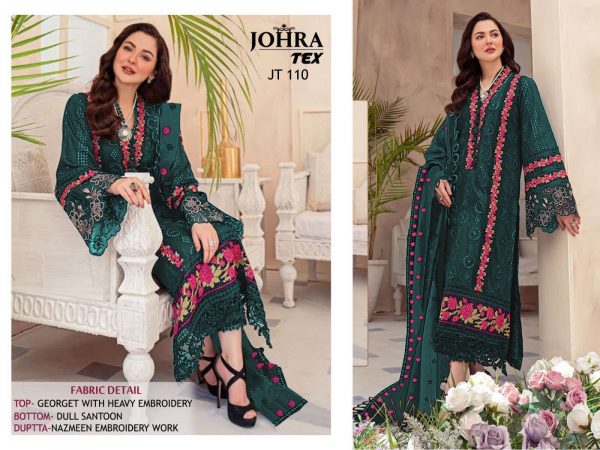 JOHRA TEX JT 110 PAKISTANI SUITS MANUFACTURER