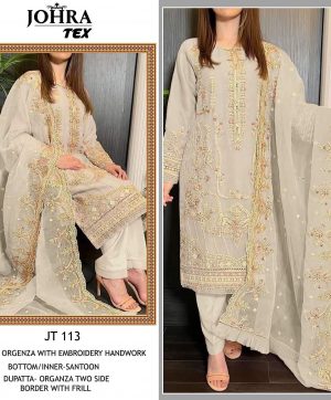 JOHRA TEX JT 113 PAKISTANI SUITS MANUFACTURER