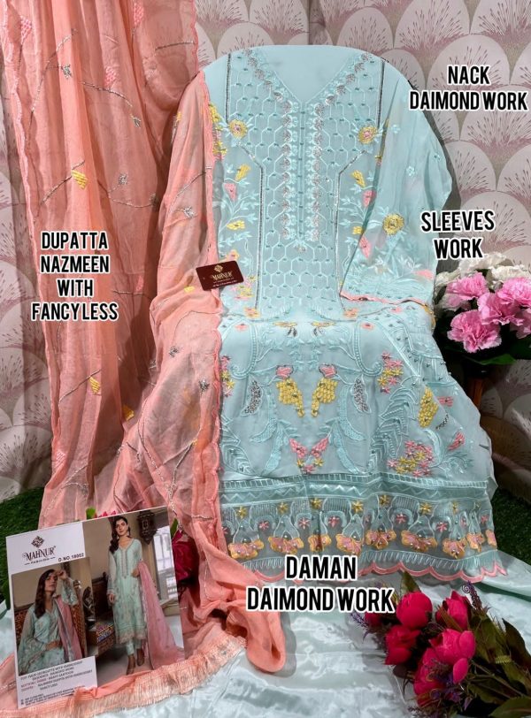 MAHNUR FASHION 18002 VOL 18 PAKISTANI SUITS