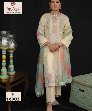 MAHNUR FASHION 18003 VOL 18 PAKISTANI SUITS