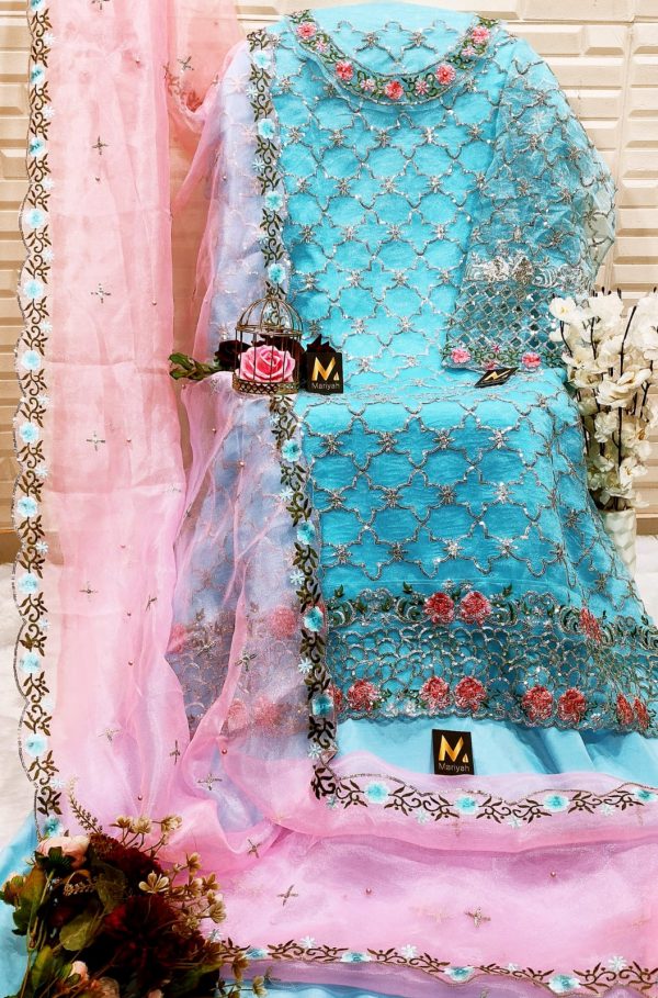 MARIYAH DESIGNER M 172 PAKISTANI SUITS IN INDIA