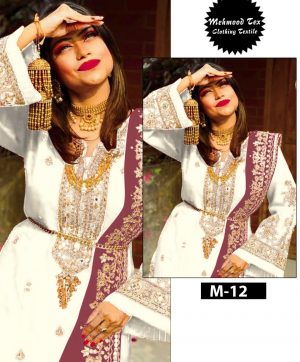 MEHMOOD TEX M 12 PAKISTANI SUITS IN INDIA