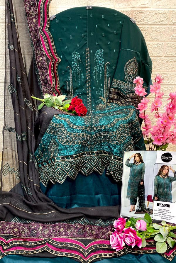 MEHMOOD TEX M 22 PAKISTANI SUITS IN INDIA