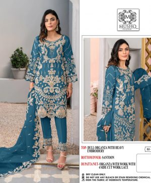 MUSHQ M 188 B PAKISTANI SUITS BY SHRADDHA DESIGNER