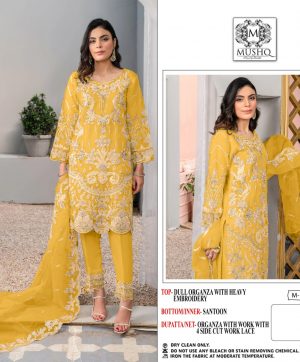 MUSHQ M 188 D PAKISTANI SUITS BY SHRADDHA DESIGNER