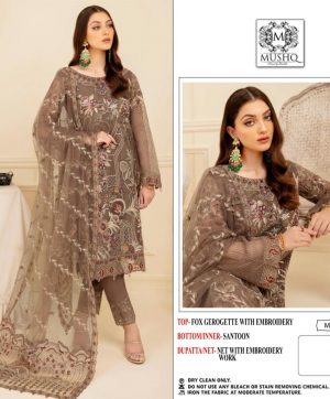 MUSHQ M 201 PAKISTANI SUITS BY SHRADDHA DESIGNER