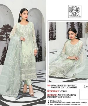 MUSHQ M 202 PAKISTANI SUITS BY SHRADDHA DESIGNER