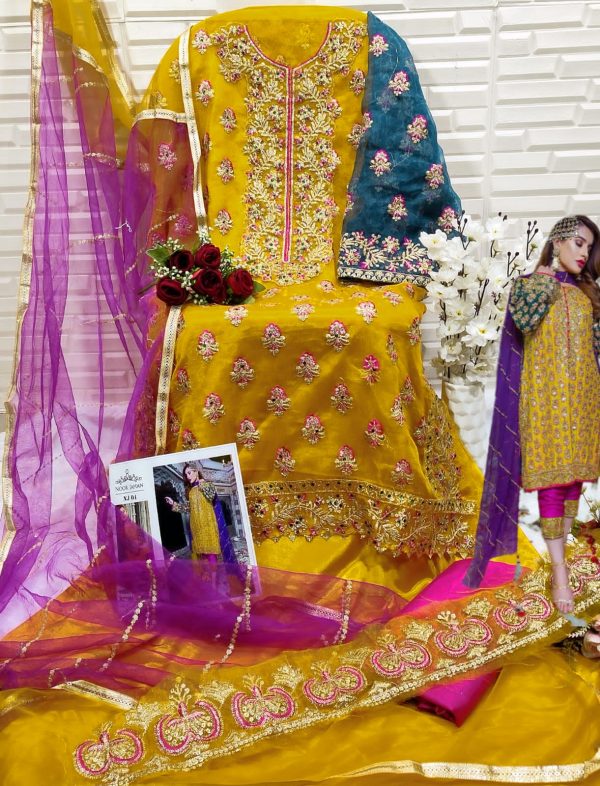 NOOR JAHAN NJ 04 PAKISTANI SUITS IN INDIA