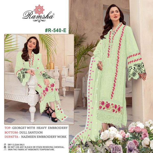 RAMSHA 540 E PAKISTANI SALWAR KAMEEZ