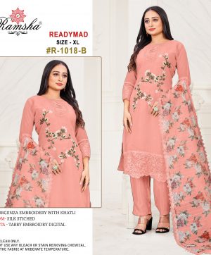 RAMSHA FASHION R 1018 B READYMADE PAKISTANI SUITS