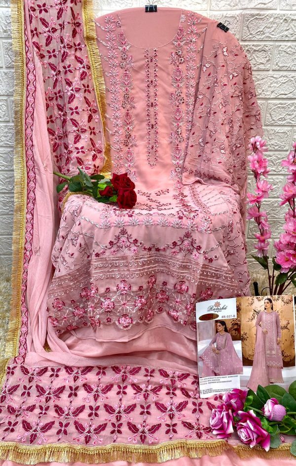 RAMSHA FASHION R 557 B PAKISTANI SUITS IN INDIA