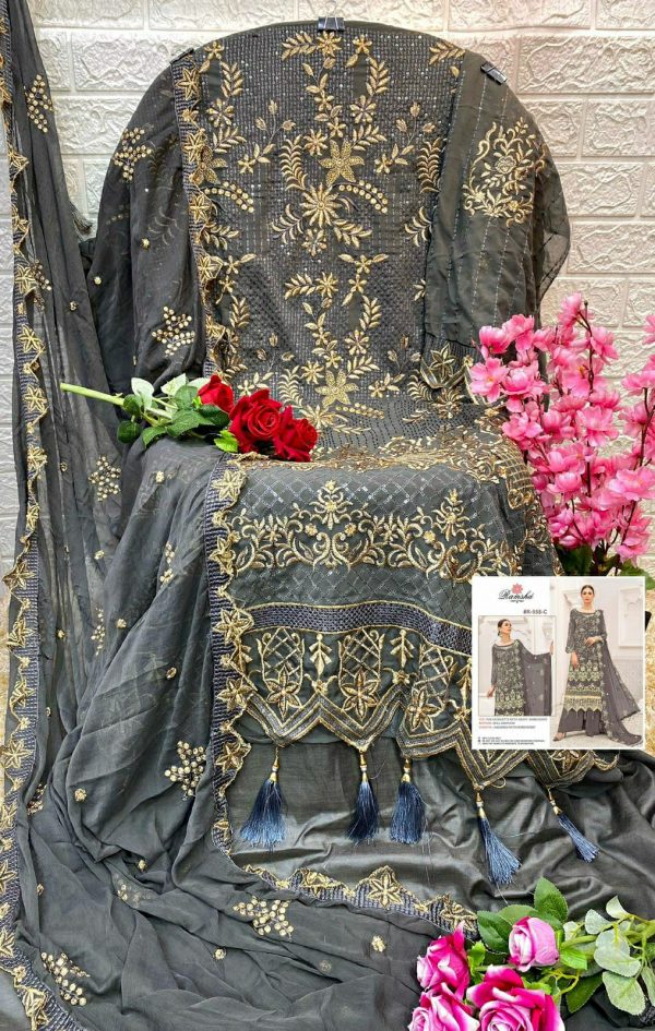 RAMSHA FASHION R 558 C PAKISTANI SUITS IN INDIA