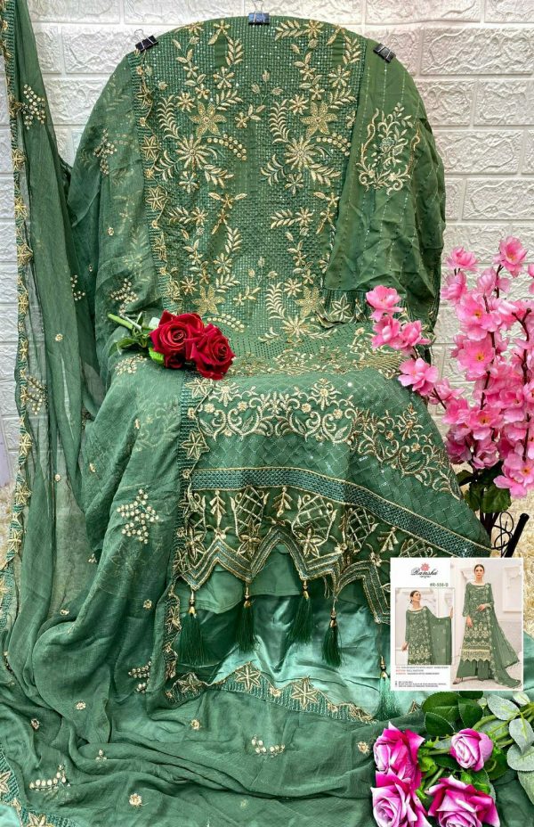 RAMSHA FASHION R 558 D PAKISTANI SUITS IN INDIA