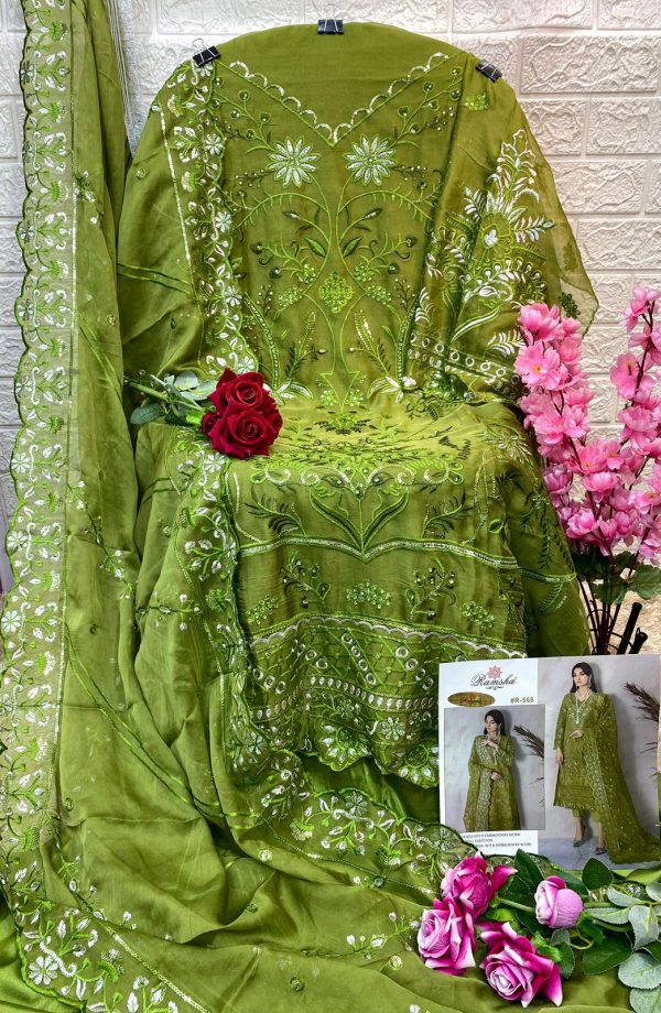 RAMSHA FASHION R 568 PAKISTANI SUITS IN INDIA