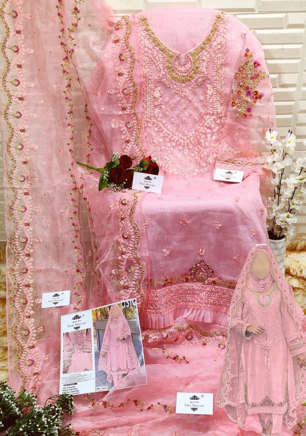 SANA MARYAM SM 116 C PAKISTANI SUITS IN INDIA