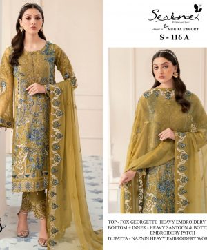 SERINE 116 A PAKISTANI SUITS WHOLESALER SURAT