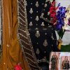 SERINE 94 BLACK GEOREGTTE PAKISTANI SUITS1