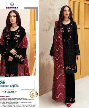 SHANAYA FASHION S 122 D ROSE PREMIUM SALWAR SUITS